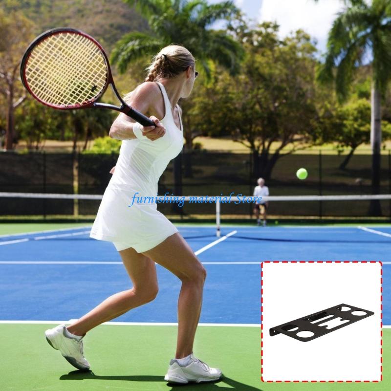 Sports Equipment Holder - Kệ Tường Vợt Tennis Sắt Hiện
