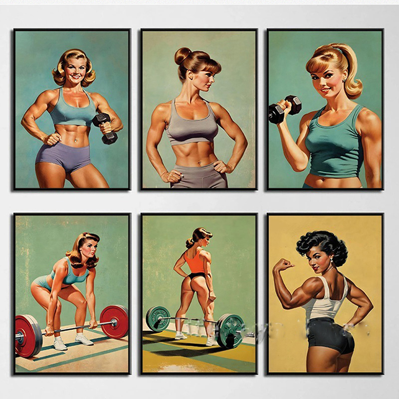 Sports Equipment Poster - Poster and Print Canvas Painting Body