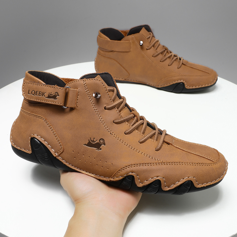 Sports Equipment Brand - Leather Shoes for Men Casual Sneakers
