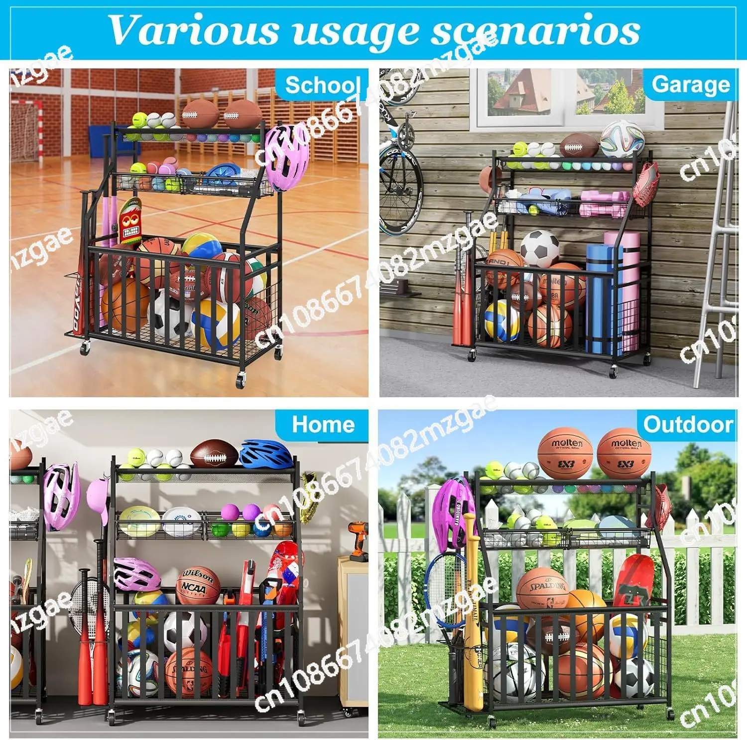 Sports Equipment Storage Bag I - đánh giá và giá Sports Equipment Bat