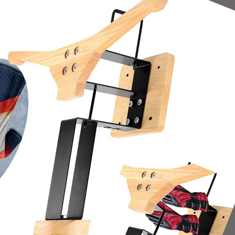 Wood Motorcycle Helmet Holder  - đánh giá và giá Sports Equipment Holder