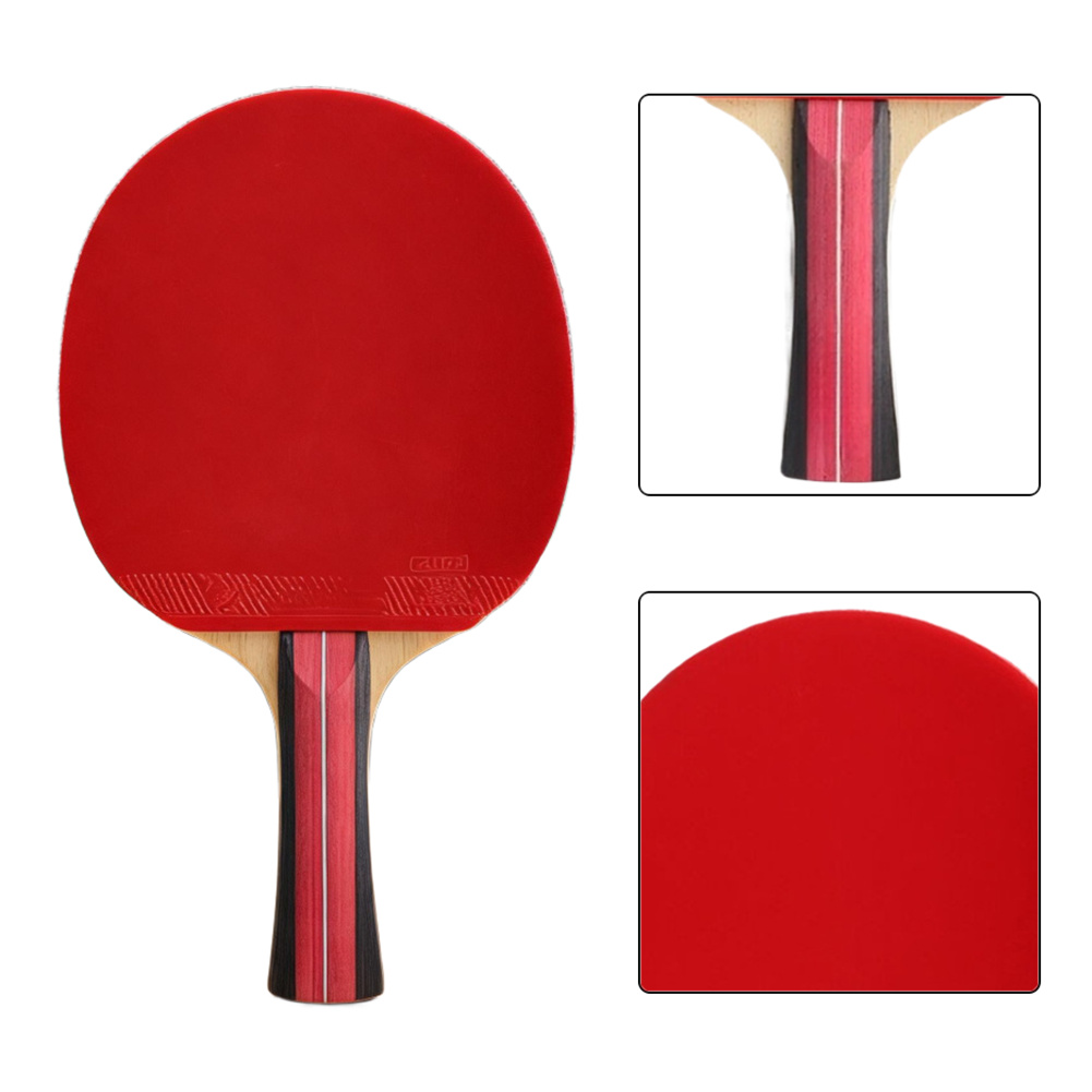Table Tennis Racket 5 Layer Ba - đánh giá và giá Sports Equipment Bat