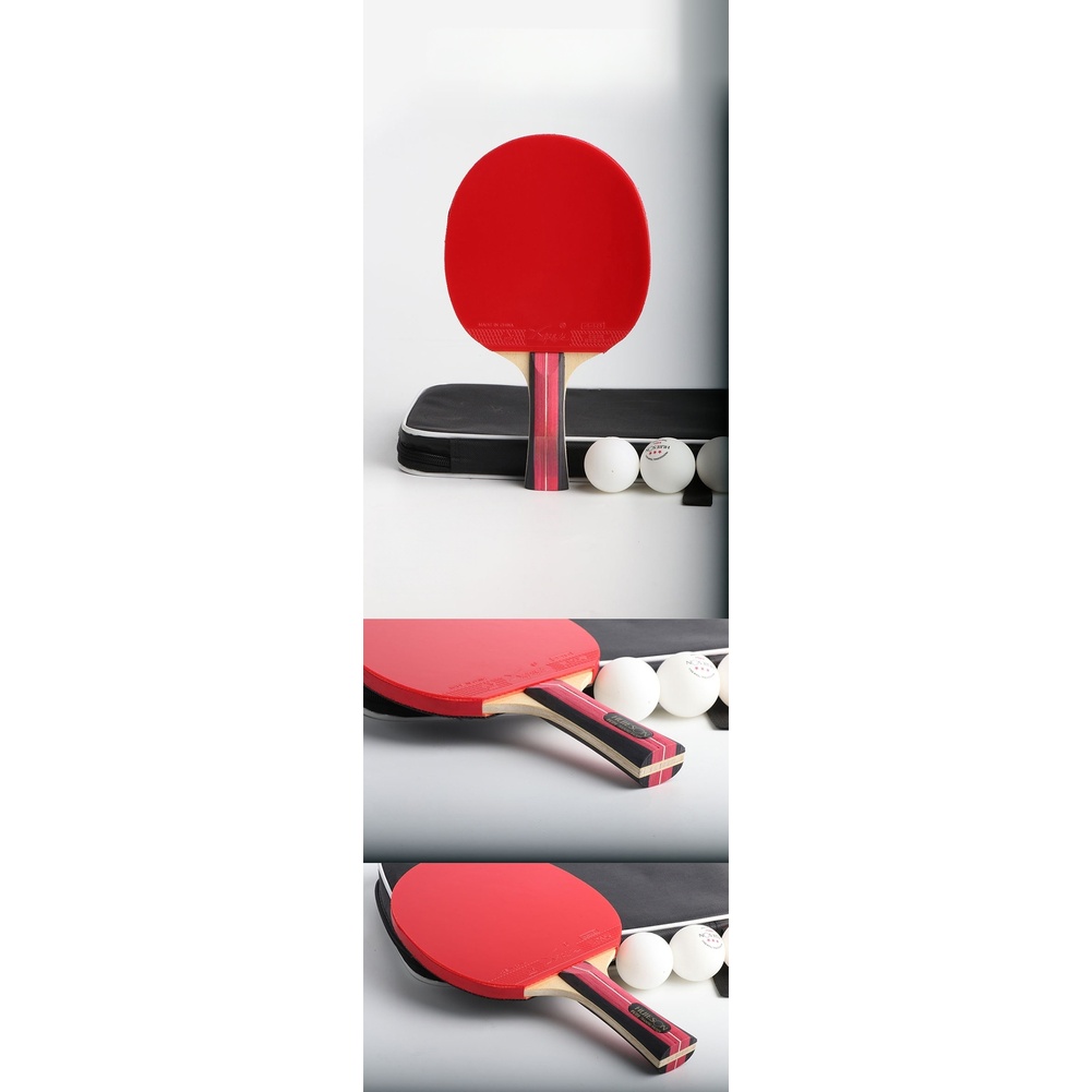 Table Tennis Racket 5 Layer Ba - đánh giá và giá Sports Equipment Bat