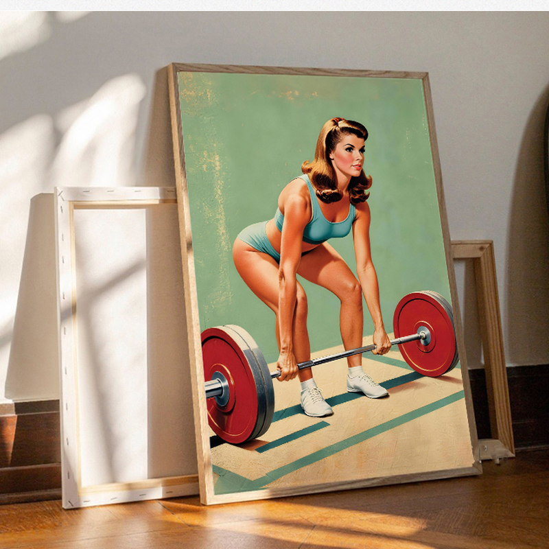 Poster and Print Canvas Painti - đánh giá và giá Sports Equipment Poster