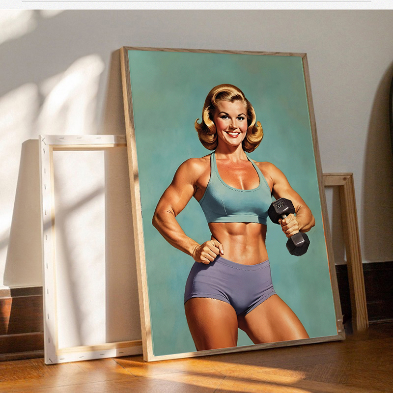 Poster and Print Canvas Painti - đánh giá và giá Sports Equipment Poster