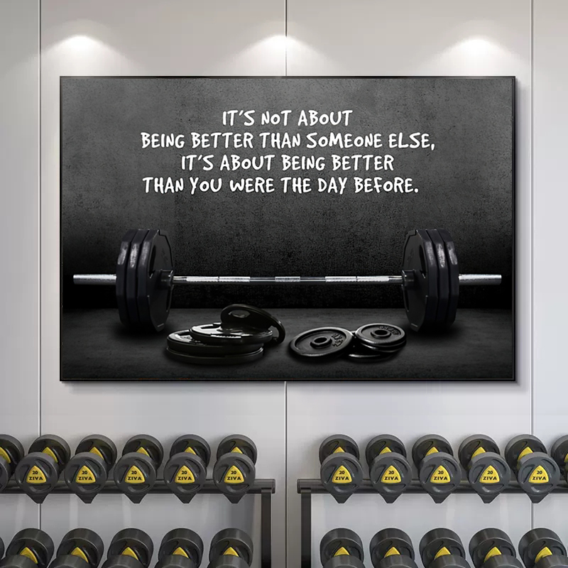 Modern Motivating Quote Sports - đánh giá và giá Sports Equipment Poster