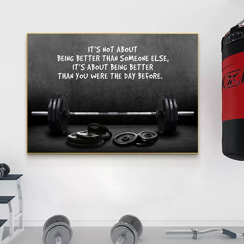 Modern Motivating Quote Sports - đánh giá và giá Sports Equipment Poster