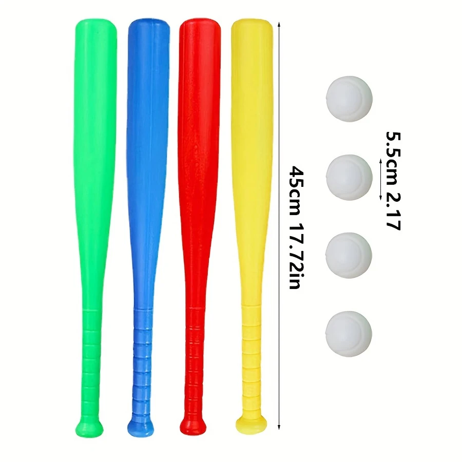 2/4pcs Lightweight Plastic Bas - đánh giá và giá Sports Equipment Bat