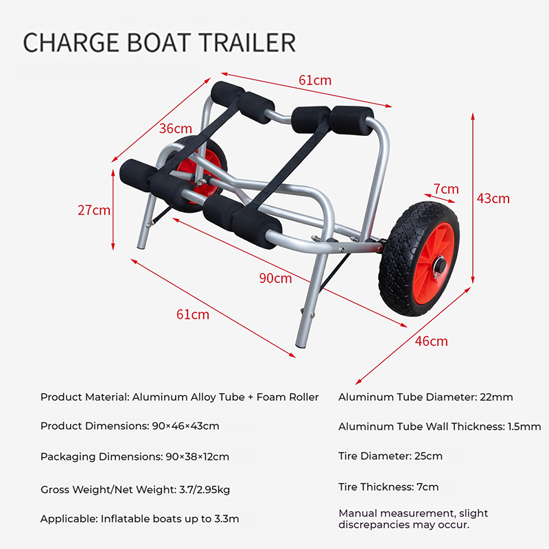 Portable Folding Kayak Trolley - đánh giá và giá Sports Equipment Cart