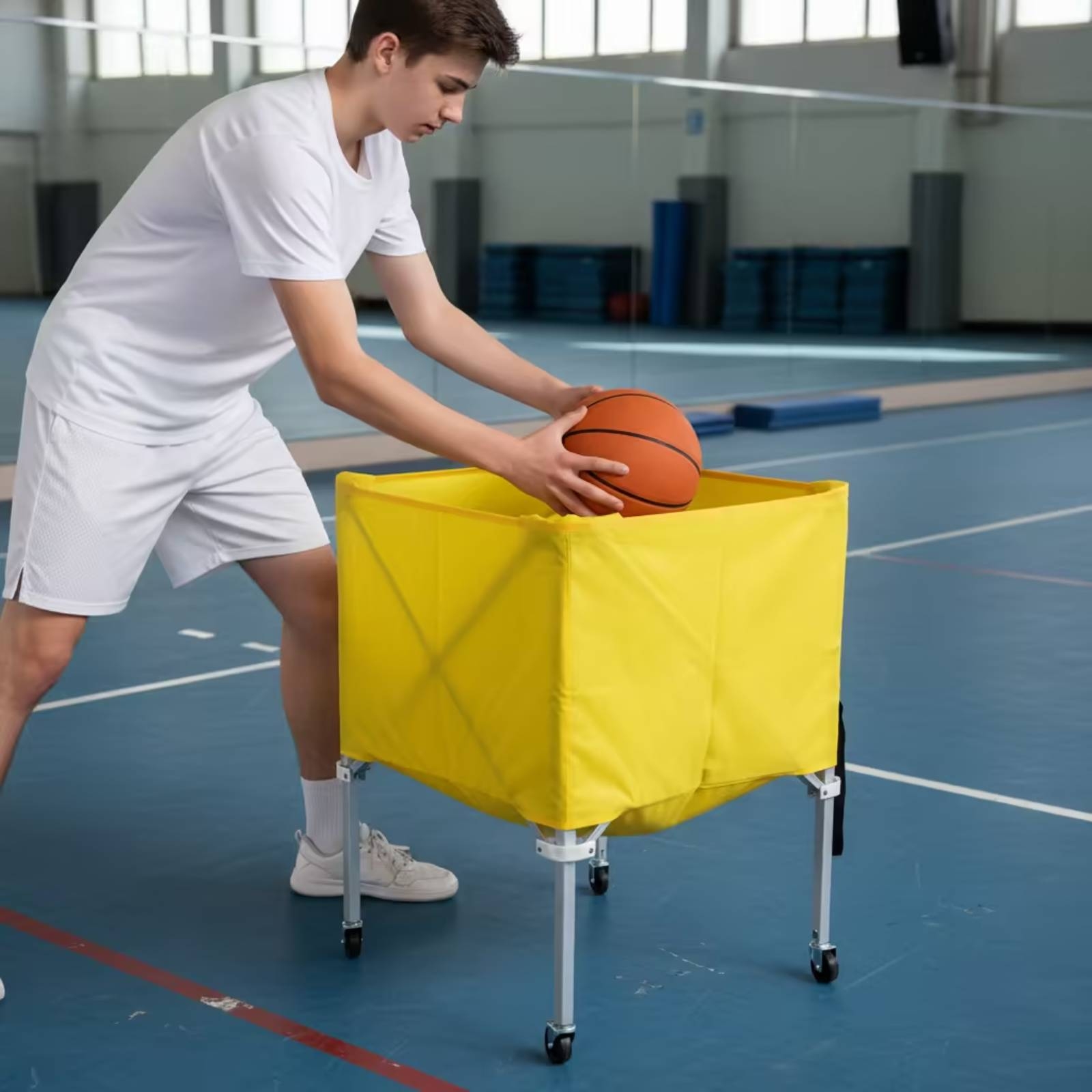 Collapsible Ball Cart Lightwei - đánh giá và giá Sports Equipment Cart