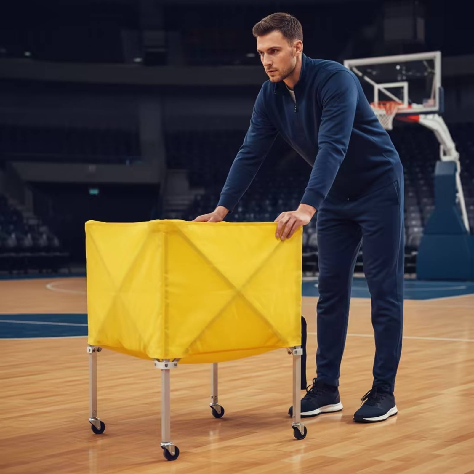 Collapsible Ball Cart Lightwei - đánh giá và giá Sports Equipment Cart