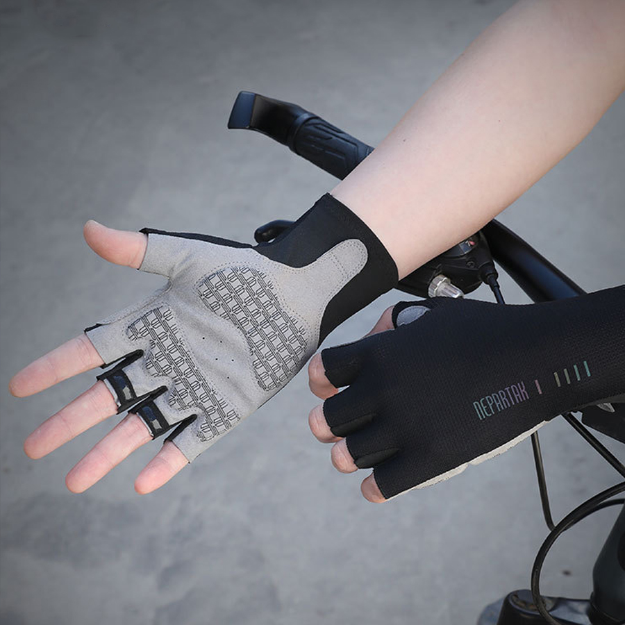 New Team cycling Gloves Half F - đánh giá và giá Sports Equipment And Names