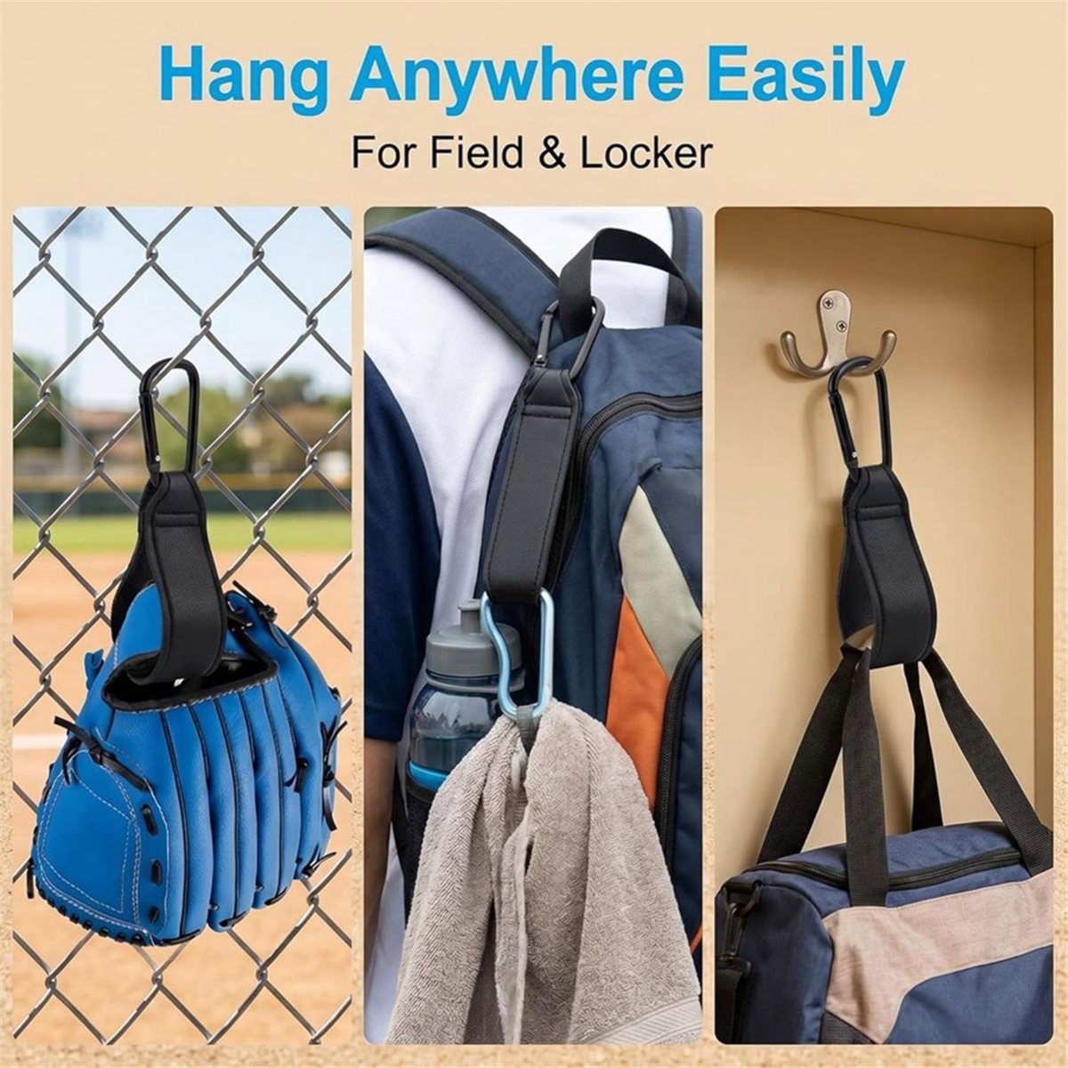 STOCK- 3 PCS Adjustable Baseba - đánh giá và giá Sports Equipment Holder
